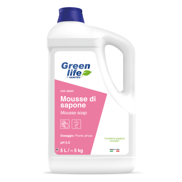 Mousse soap